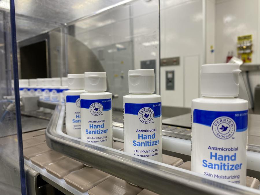 hand sanitizer