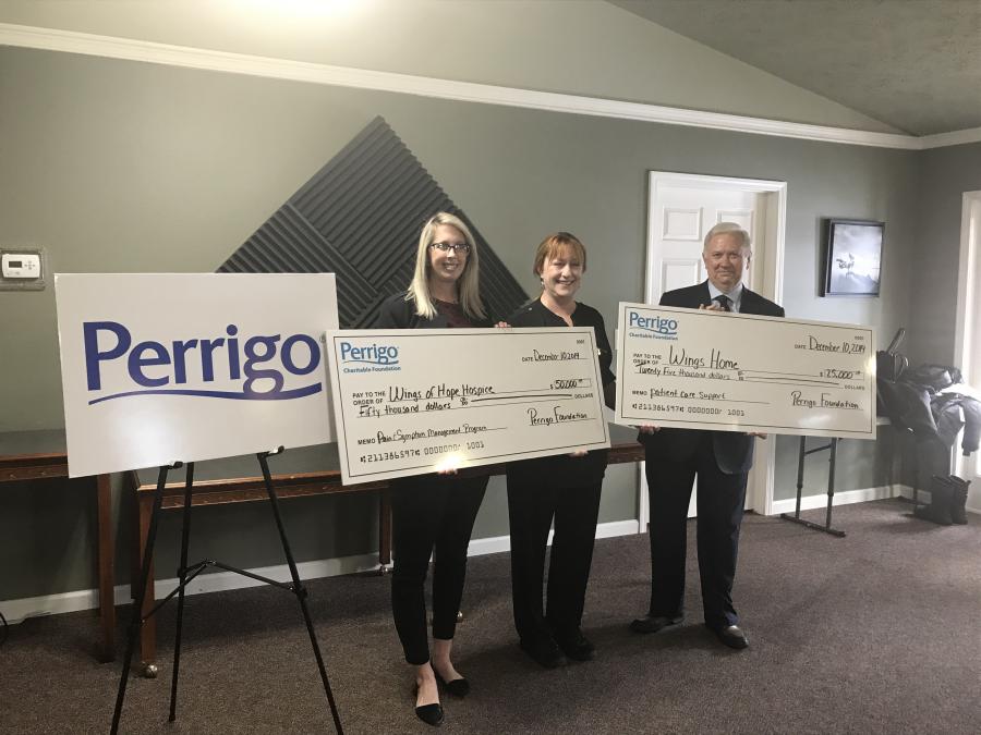 Wings of Hope Hospice and Wings Home donation