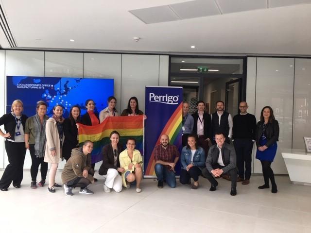 Employees celebrate pride week 