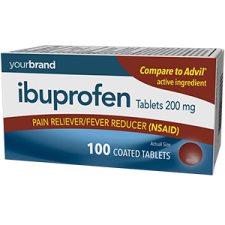Ibuprofen Tablets, 200 mg