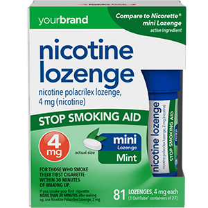 Nicotine Polacrilex Lozenge